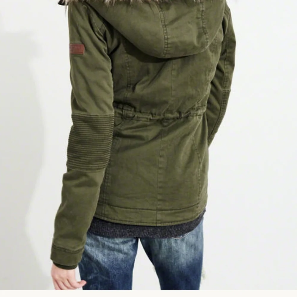 Hollister Flannel-Lined Anorak Jacket - Picture 5 of 15